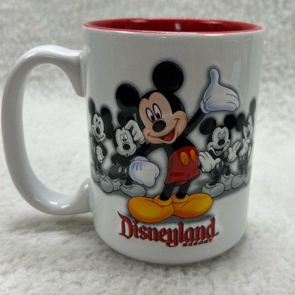 Mickey Mouse coffee cup mug Disney Parks 3-D raised - Picture 1 of 9